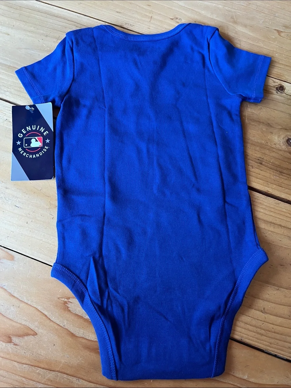 Genuine MLB Chicago Cubs Royal Blue Baby One-Piece Bodysuit - 18 months NWT